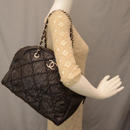 Chanel Leather Ultra Stitch Bag Black 2 of 9