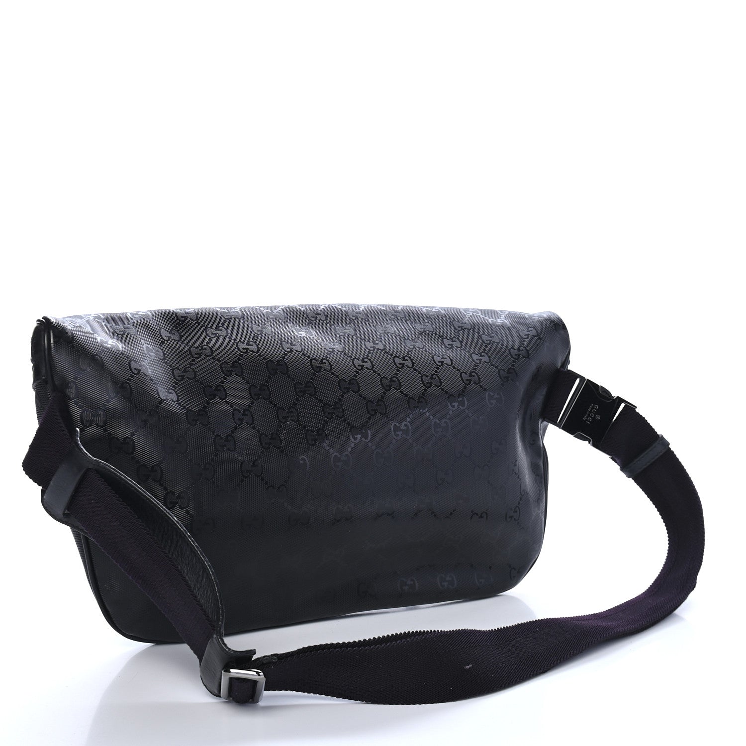 Gucci Imprime Monogram Belt Bag Black 3 of 10
