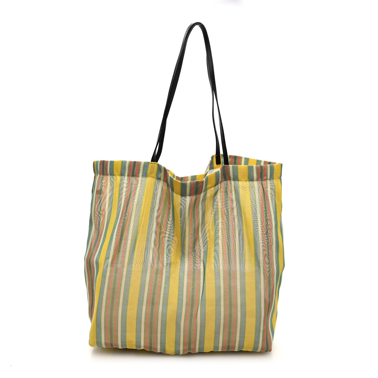 The Row Mesh Saddle Calfskin Barn Tote Bag Multicolor 1 of 10