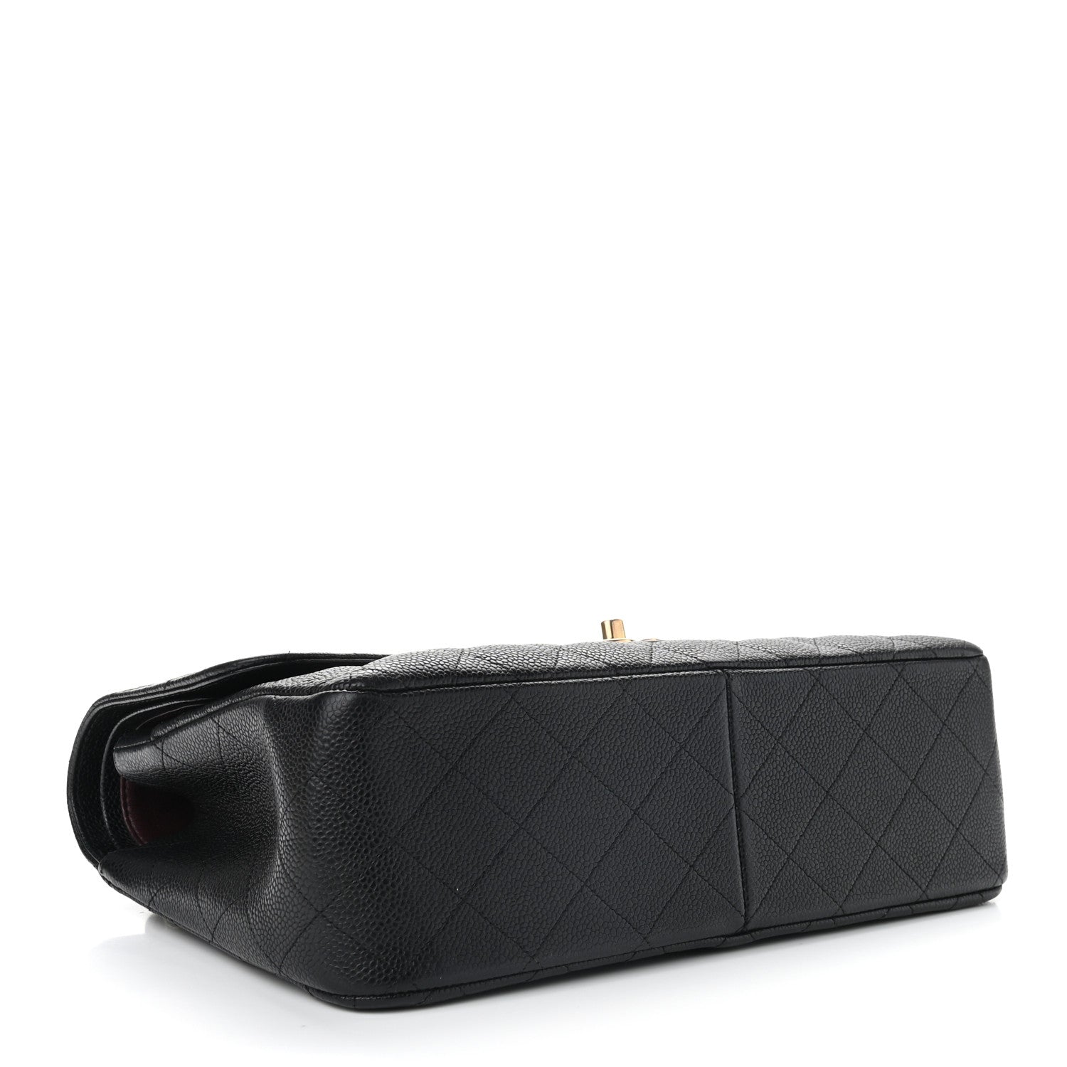 Chanel Caviar Quilted Jumbo Double Flap Black 3 of 8