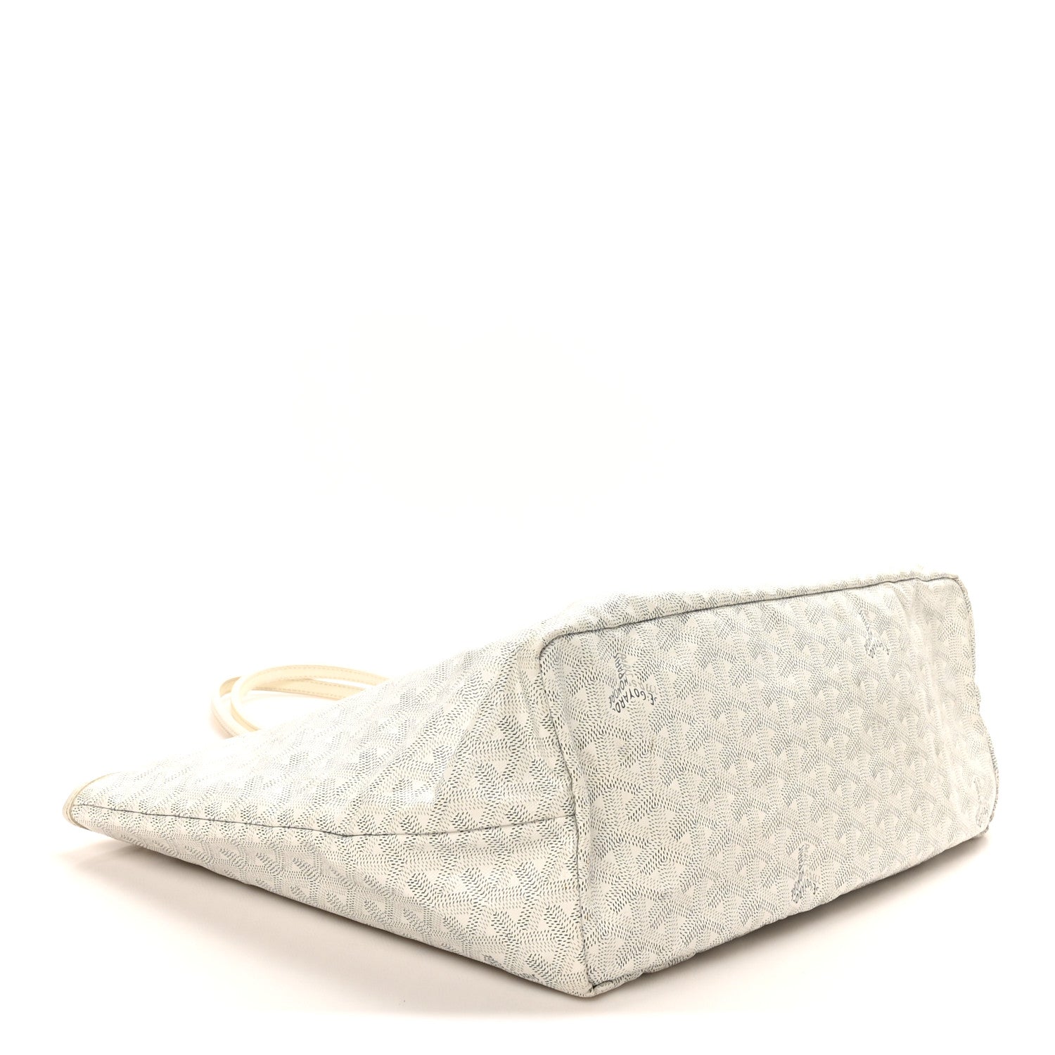 Goyard Goyardine Saint Louis PM White 1822962 – FASHIONPHILE