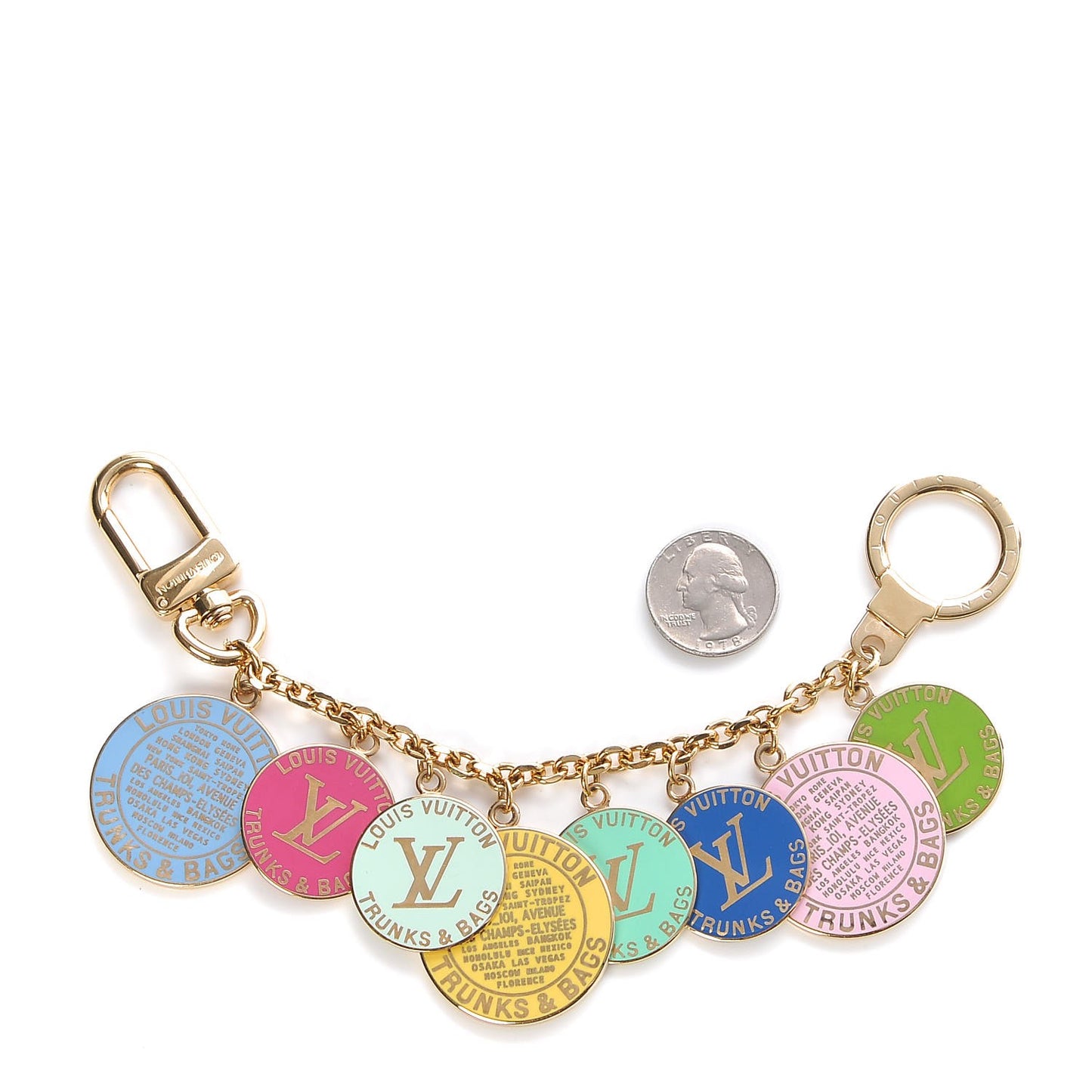 Globe Trunks and Bags Bag Charm Multicolor