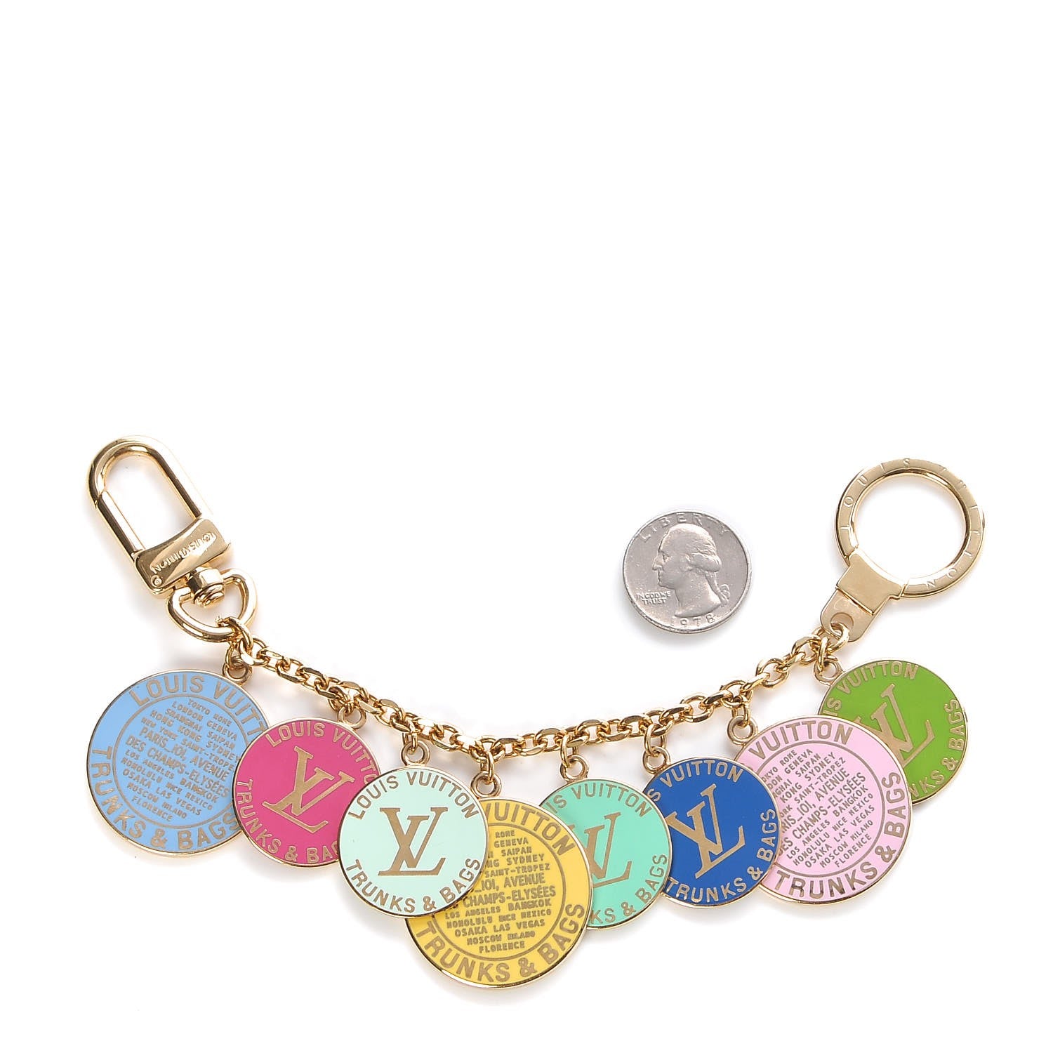 Louis Vuitton Globe Trunks and Bags Bag Charm Multicolor 2 of 5