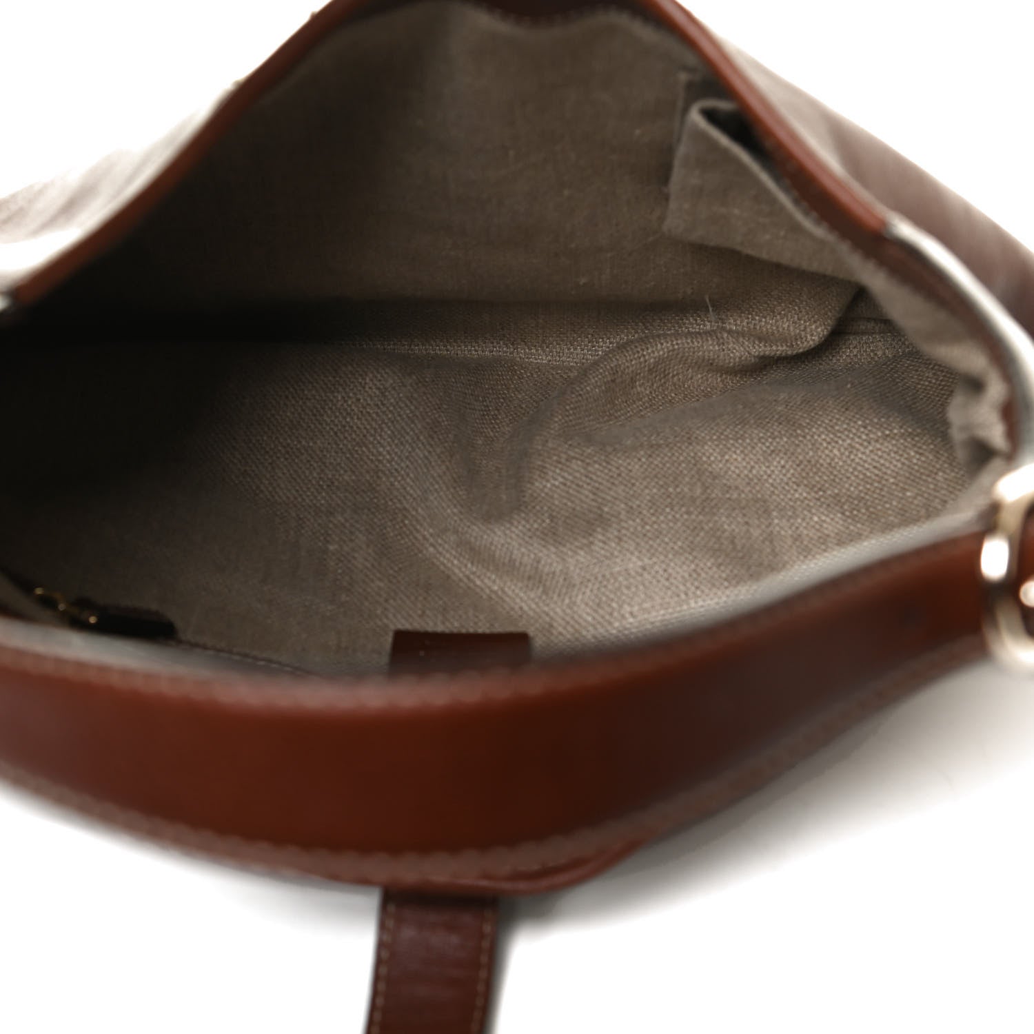 Gucci Calfskin Web Medium Jackie O Bouvier Hobo Brown 5 of 15