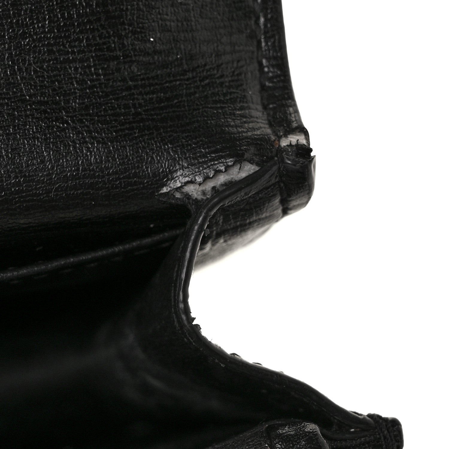 Saint Laurent Calfskin Monogram Sunset Chain Wallet Black 21 of 27