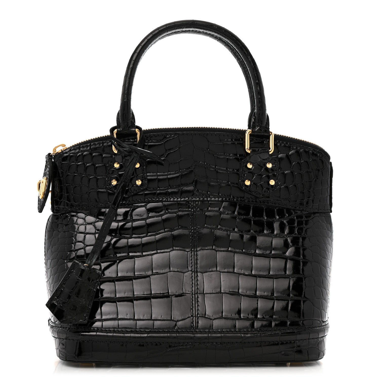 Louis Vuitton Crocodile Lockit PM Black 1 of 13