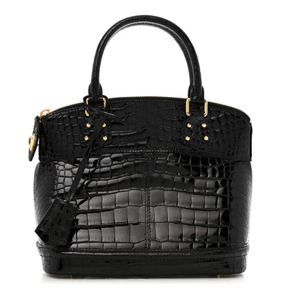 Louis Vuitton Crocodile Lockit PM Black 1 of 13