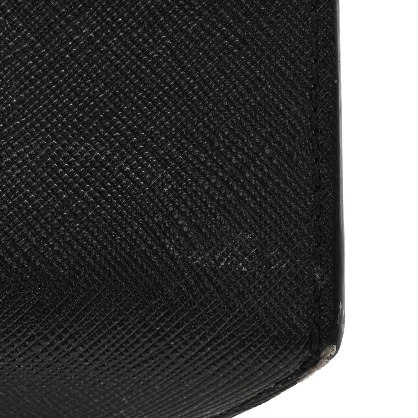 Calfskin Logo Checkered Print Stargate Shopper Tote Black White