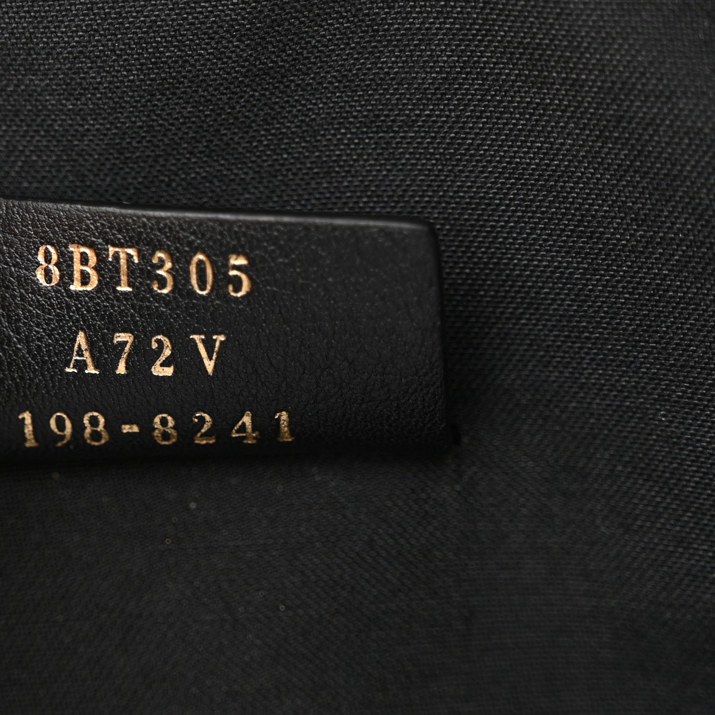 Nappa FF 1974 Diagonal Embossed Upside Down Belt Bag Black