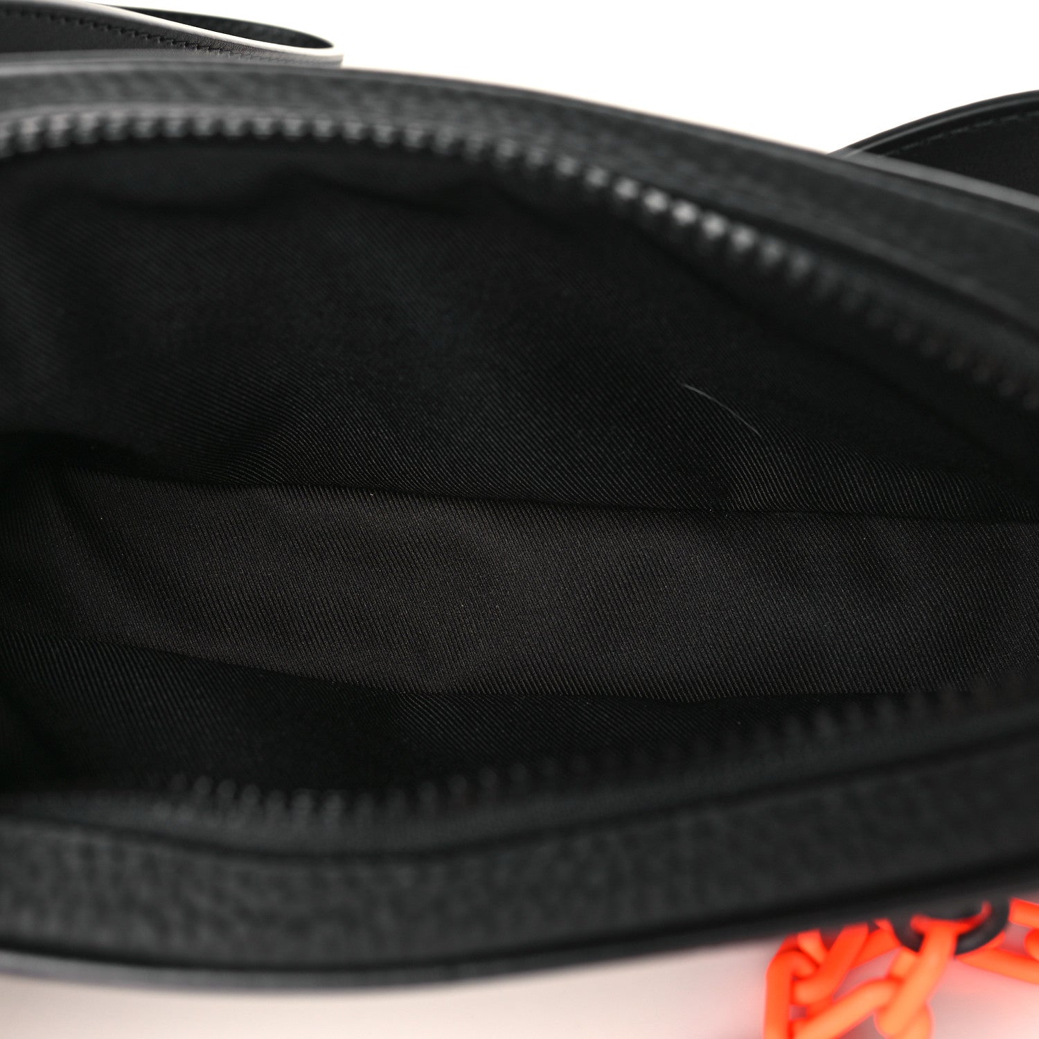 Louis Vuitton Taurillon Monogram Uniformes Solar Ray Soft Pochette Volga Belt Bag Black 5 of 8