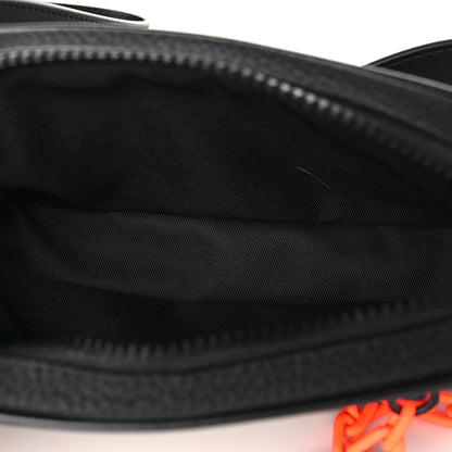 Louis Vuitton Taurillon Monogram Uniformes Solar Ray Soft Pochette Volga Belt Bag Black 5 of 8