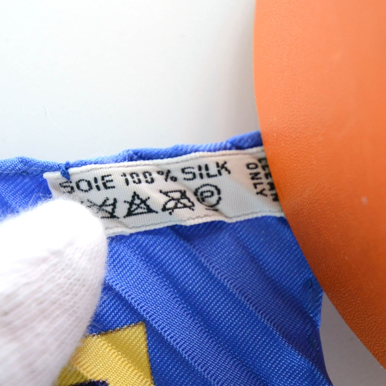 Hermes Silk Plisse Pani La Shar Pawnee Scarf 4 of 5