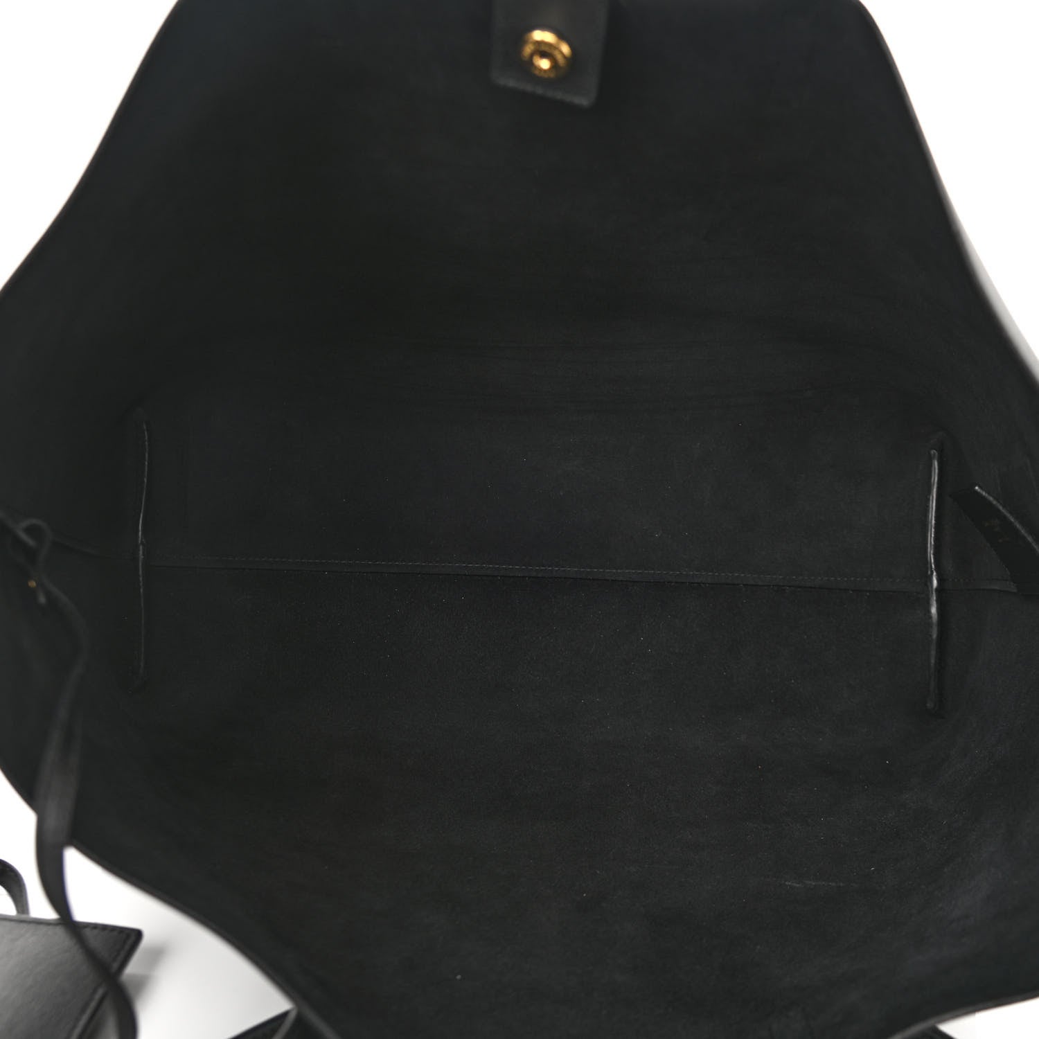 Saint Laurent Calfskin Large Shopping Tote Black 6 of 11