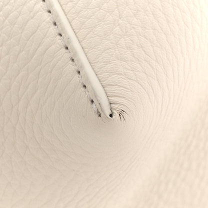 The Row Grained Calfskin Medium N/S Park Tote Ivory 11 of 13