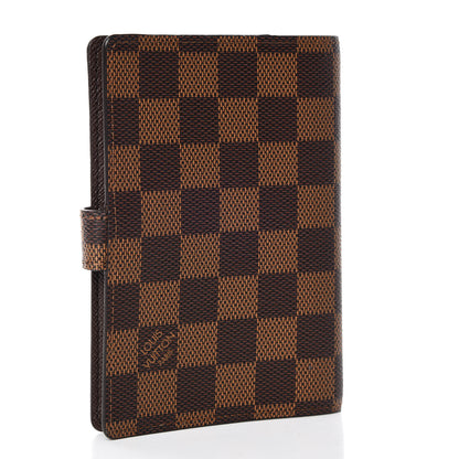 Louis Vuitton Damier Ebene Small Ring Agenda Cover 3 of 9