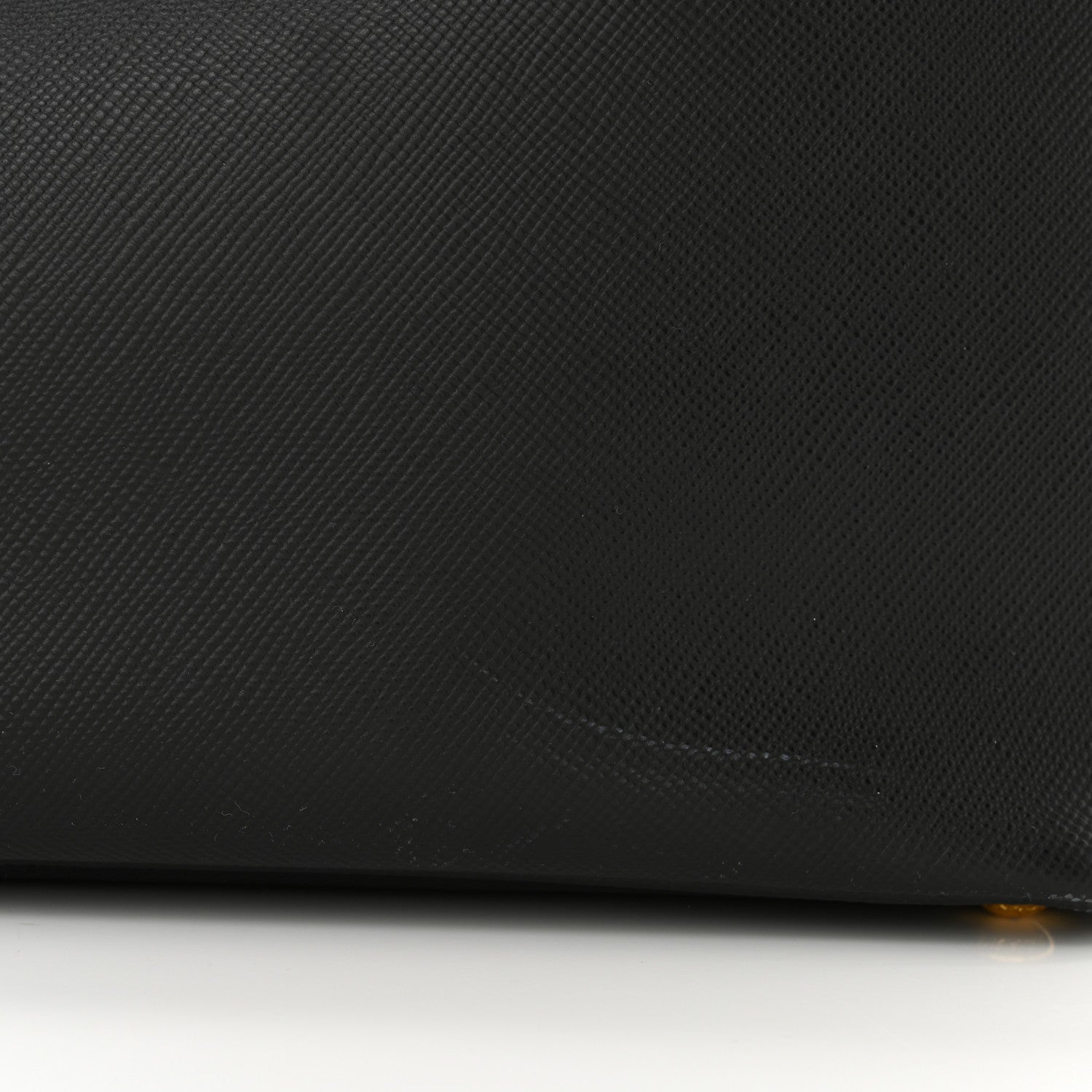 Prada Saffiano Cuir Medium Double Bag Black Fuoco 11 of 14