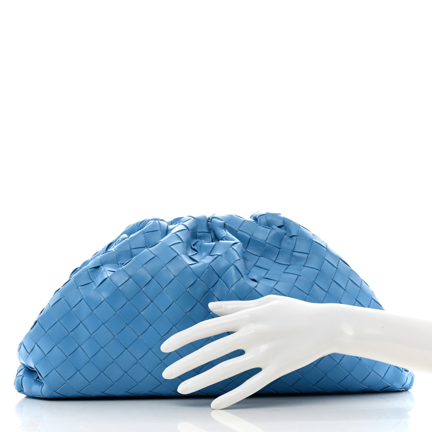 Nappa Maxi Intrecciato The Pouch Oversized Clutch Swimming Pool