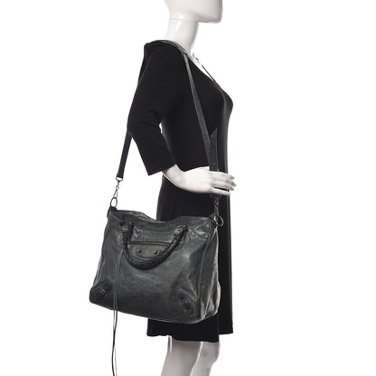 Balenciaga Agneau Classic Hardware Velo Dark Night 2 of 14