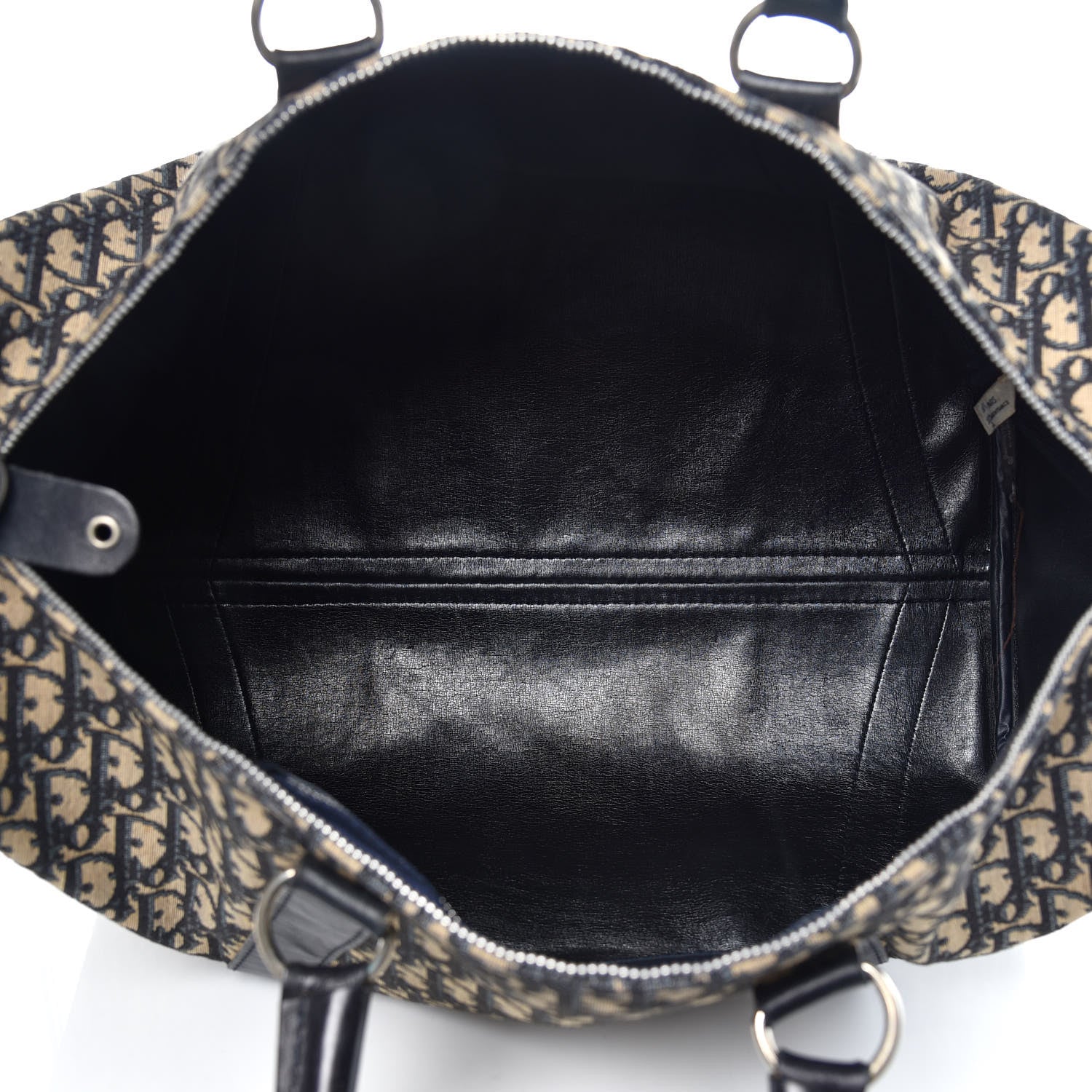 Christian Dior Monogram Duffle Navy Blue 5 of 13