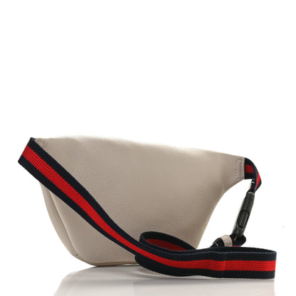 Gucci Grained Calfskin Small Logo Belt Bag White 2 of 10