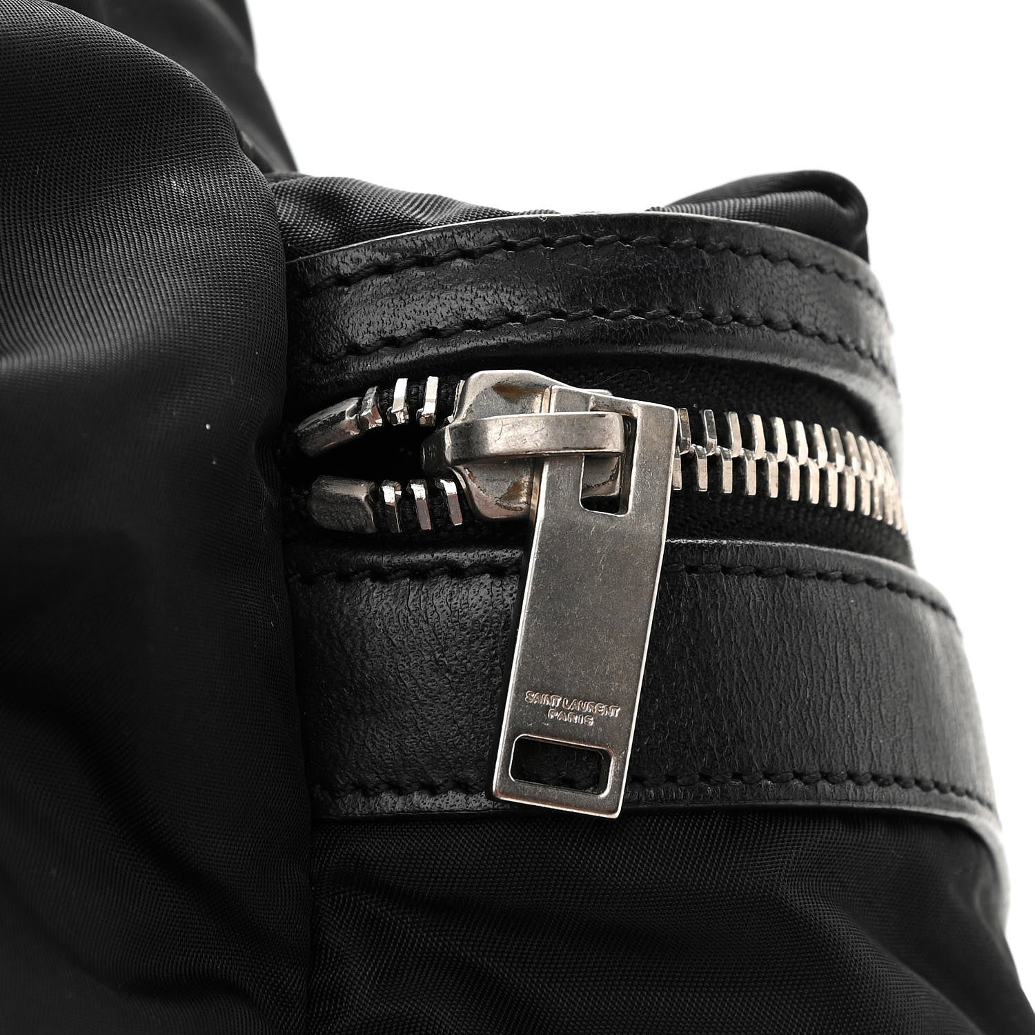 Saint Laurent Nylon Classic Hunting Backpack Black 15 of 18
