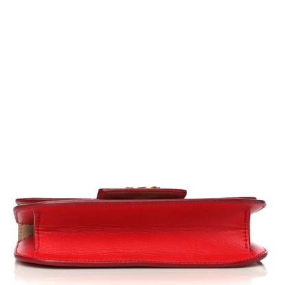 Alexander McQueen Calfskin Small Insignia Chain Flap Red 18 of 26