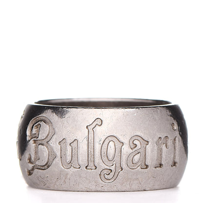Bulgari Sterling Silver Save The Children Ring 51 5.75 1 of 6