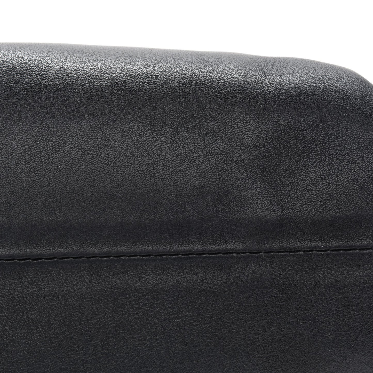Butter Calfskin The Mini Pouch Black