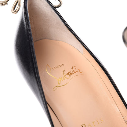 Christian Louboutin Nappa Very Gemma 100 Pumps 36.5 Black 7 of 8