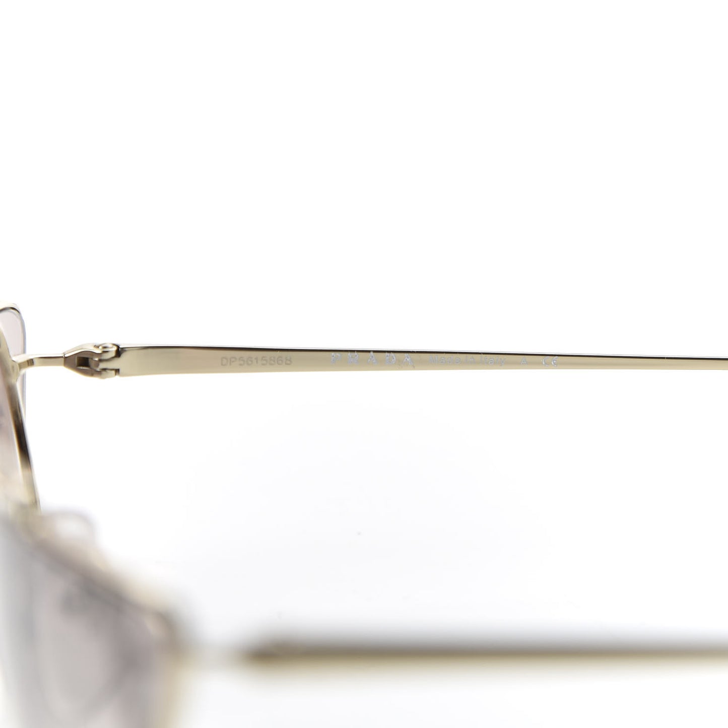 Cat Eye Sunglasses SPR 64U Gold