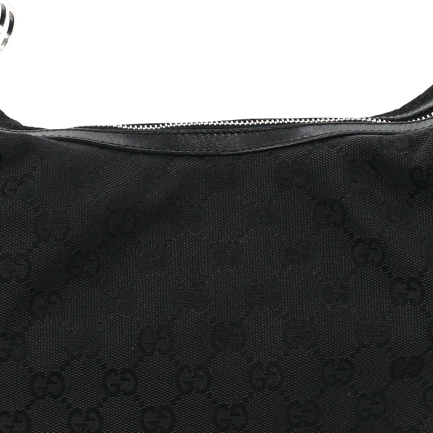 Gucci Monogram GG Small Clasp Hobo Black 8 of 10