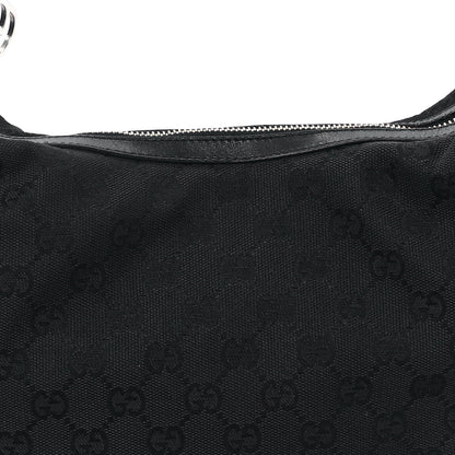 Gucci Monogram GG Small Clasp Hobo Black 8 of 10