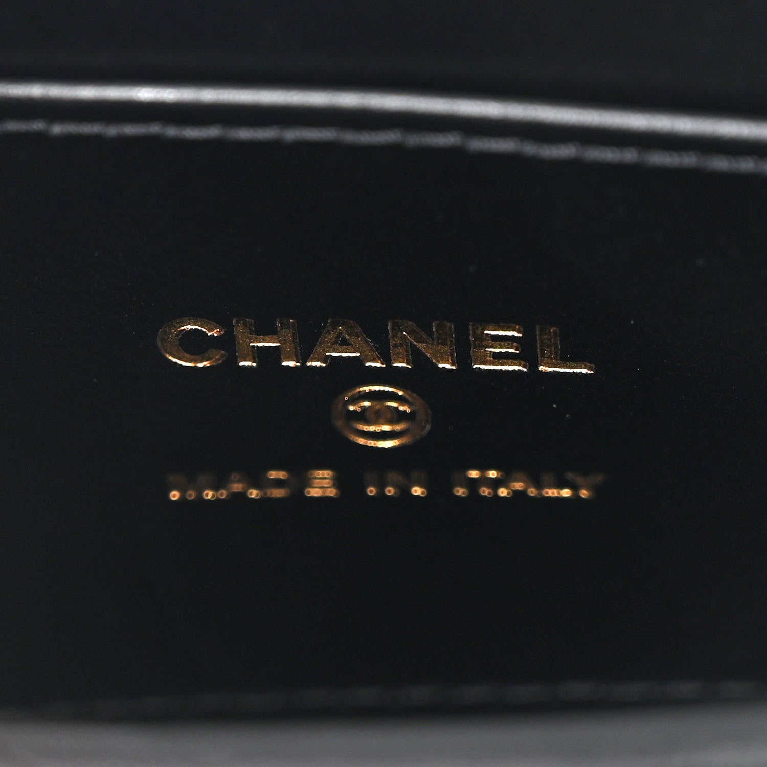 Chanel Shiny Aged Calfskin Quilted Mini Nano Kelly Shopper Black 6 of 10