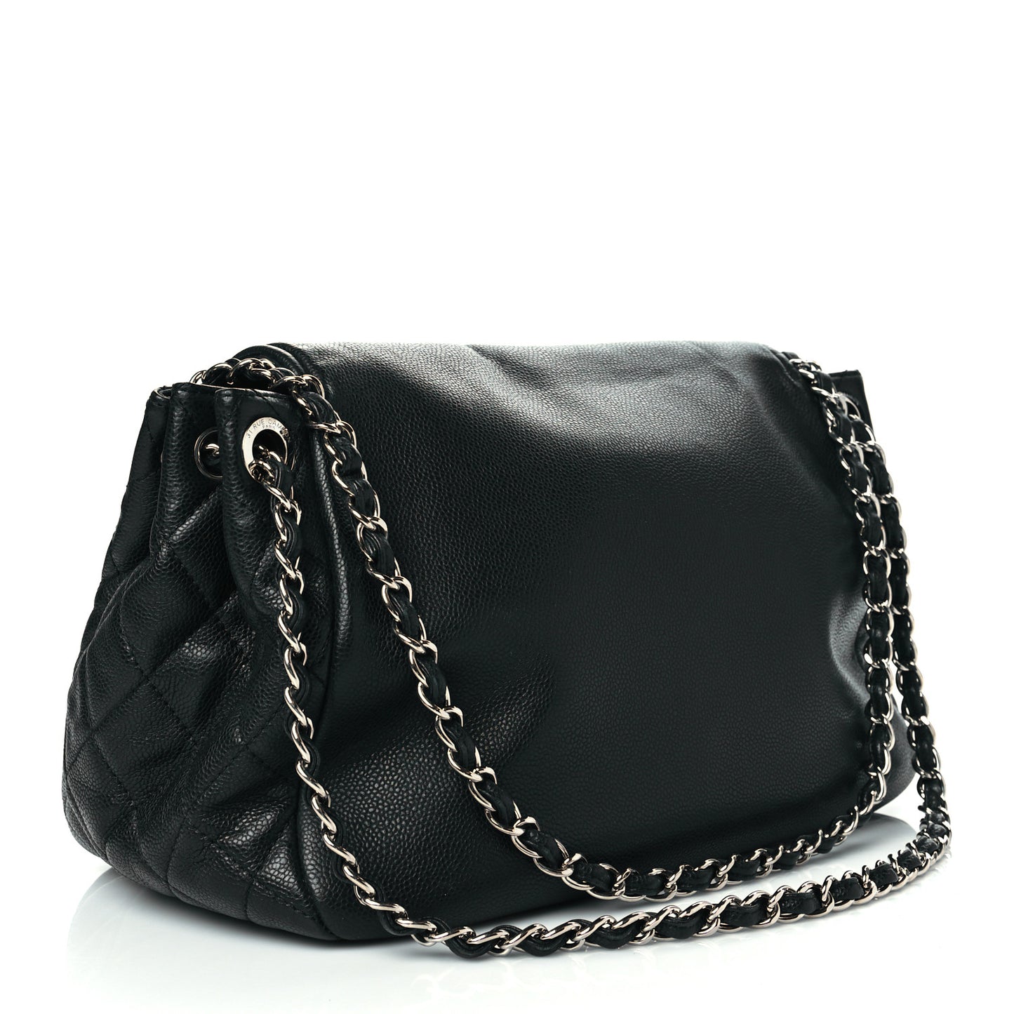Caviar Timeless CC Accordion Flap Black