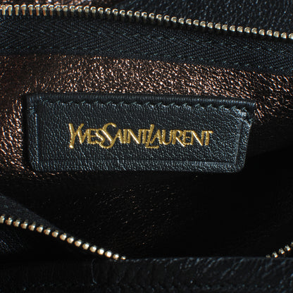 Saint Laurent Leather Neo Double Reversible Tote Black Bronze 5 of 7