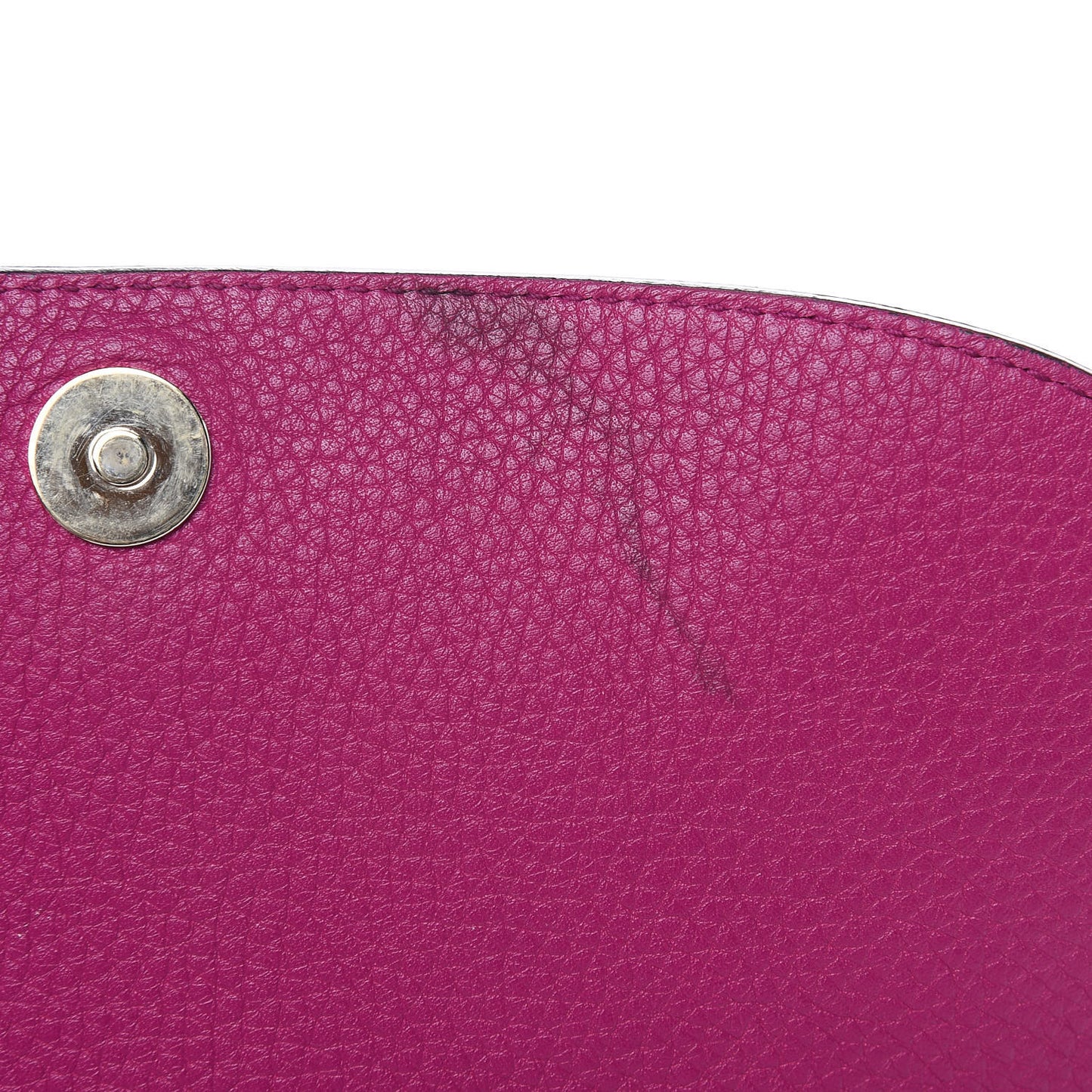 Cellarius Calfskin Medium Soho Flap Crossbody Bright Bouganville