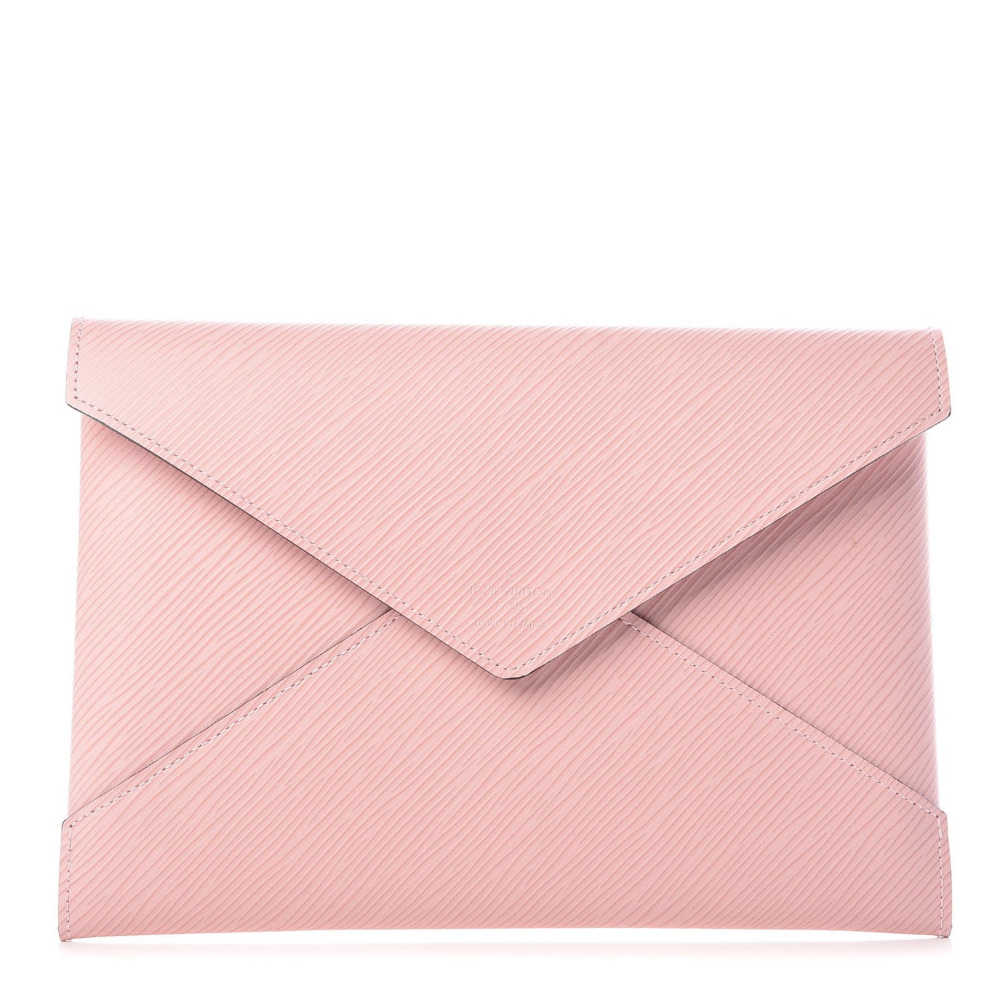 Epi Large Kirigami Pochette Insert Rose Ballerine
