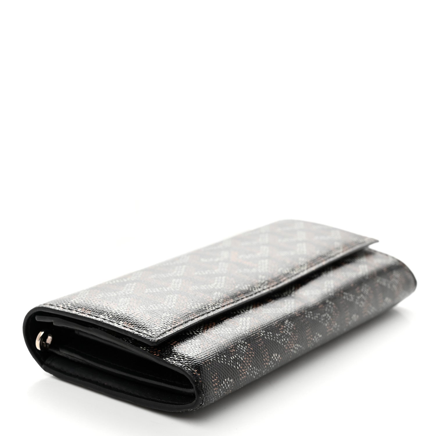 Goyard Goyardine Varenne Long Wallet Black 4 of 7