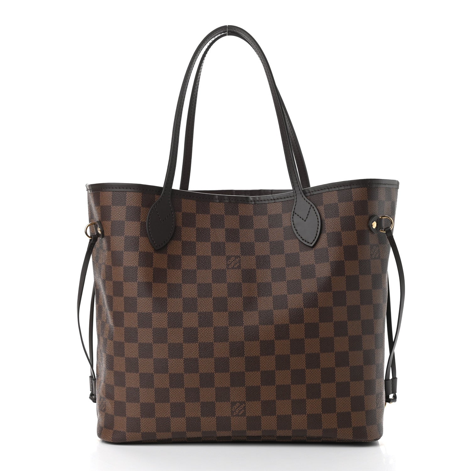 Louis Vuitton Damier Ebene Neo Neverfull MM Rose Ballerine 3 of 14