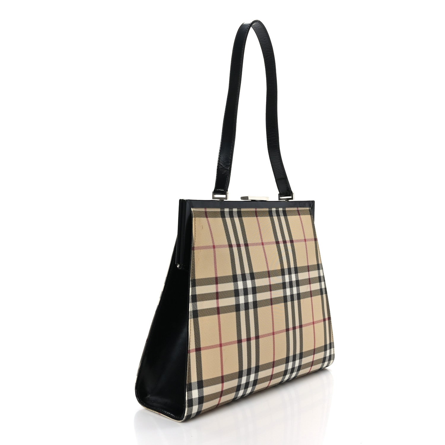 Burberry House Check Frame Bag Black 3 of 10