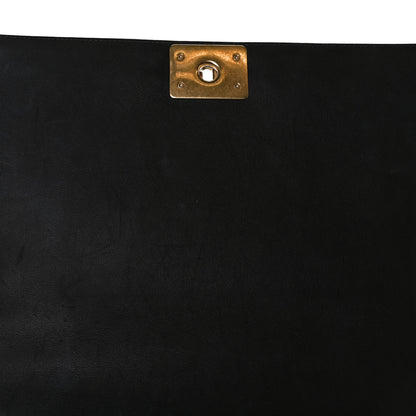 Chanel Calfskin Quilted New Medium Boy Flap Black 13 of 15