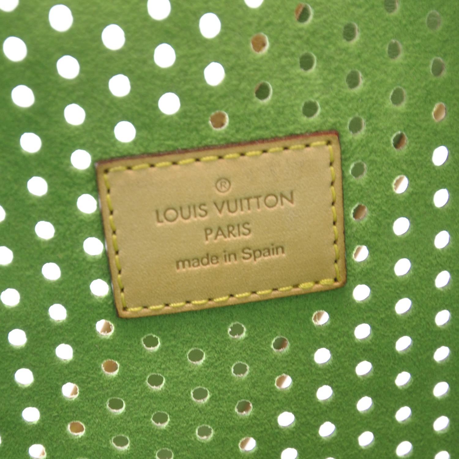 Louis Vuitton Monogram Perforated Musette Green 10 of 11