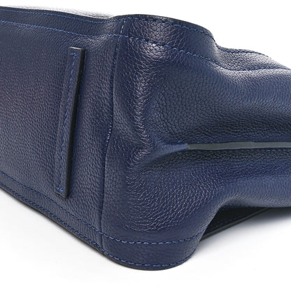 Marc Jacobs Grained Calfskin The Director Tote  Blue Navy 9 of 9