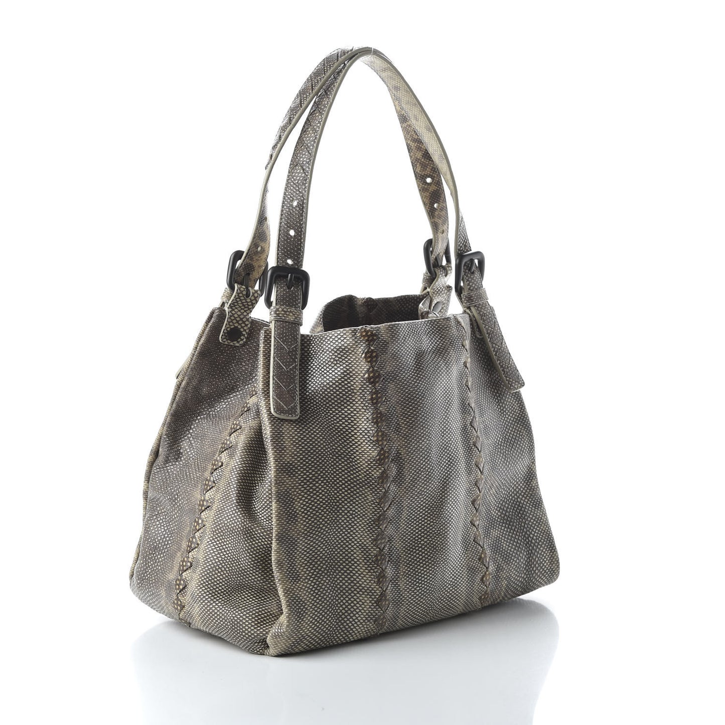 Intrecciato Karung Tote Grey