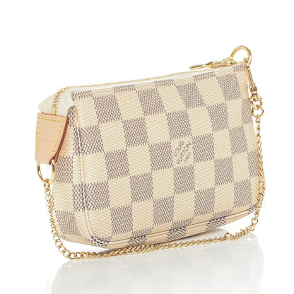 Louis Vuitton Damier Azur Mini Pochette Accessories 3 of 7