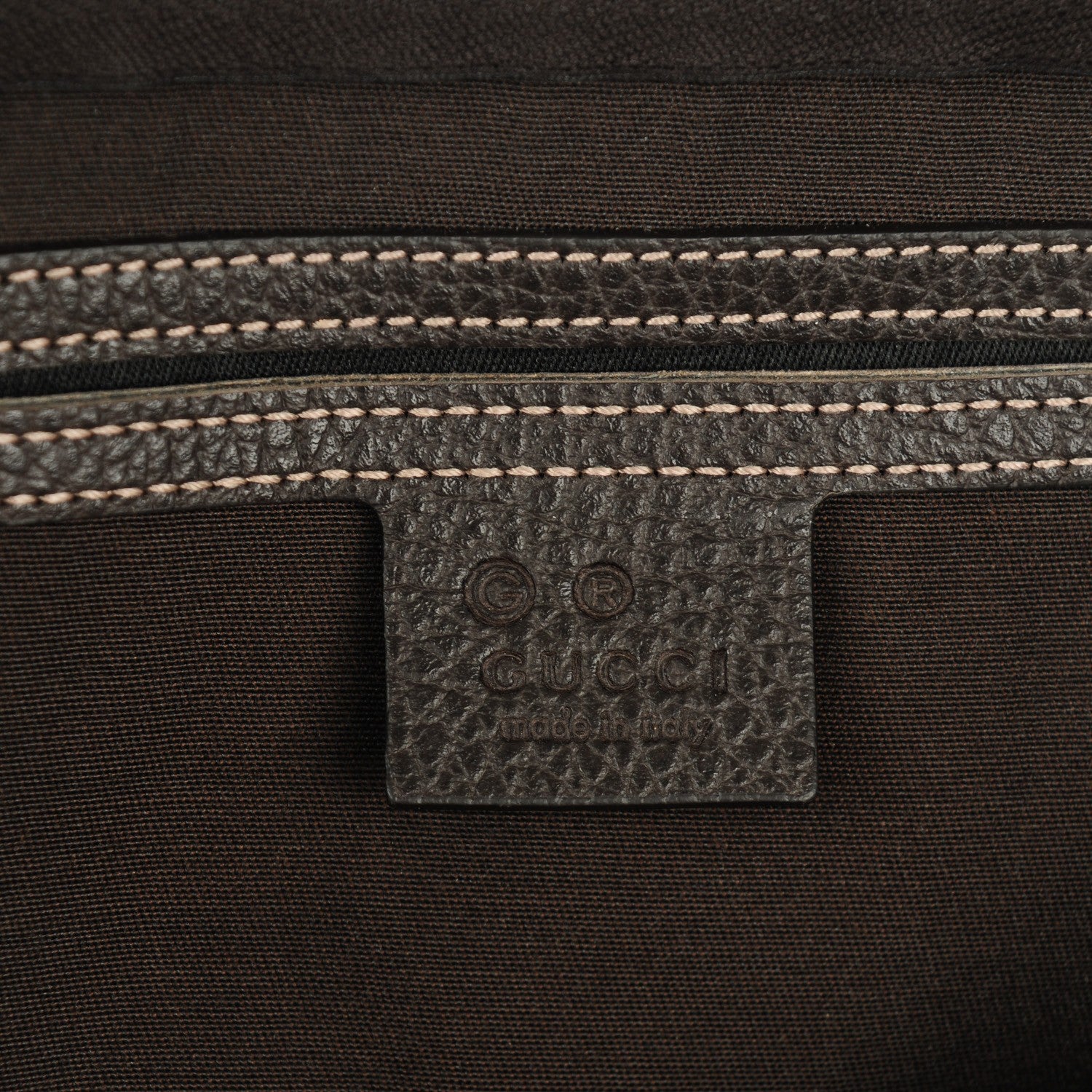 Gucci Crystal Monogram Medium Joy Boston Dark Brown 6 of 7