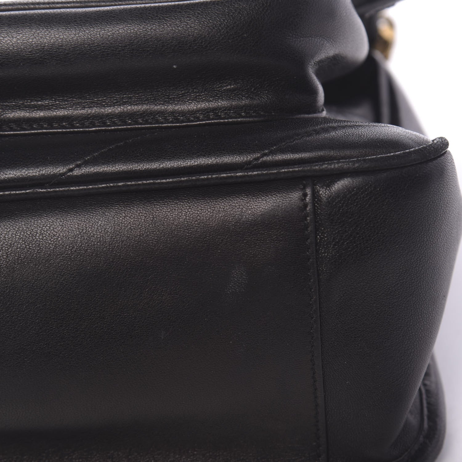 Saint Laurent Lambskin Matelasse Monogram Medium Niki Chain Satchel Black 9 of 11