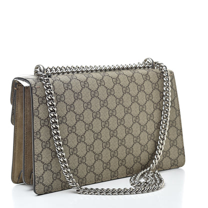 Gucci GG Supreme Monogram Small Dionysus Shoulder Bag Taupe 3 of 13