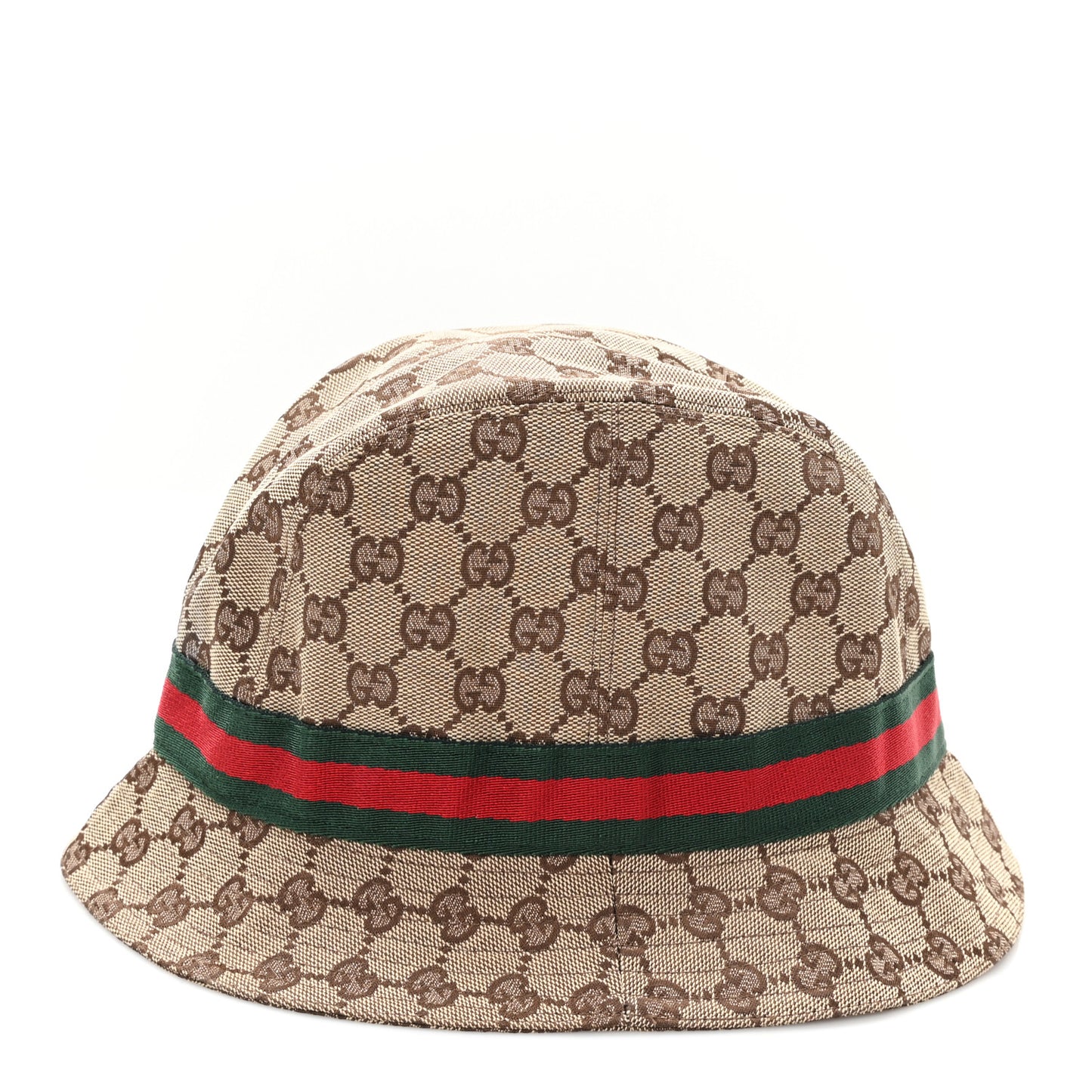 Monogram Web Bucket Hat M Brown