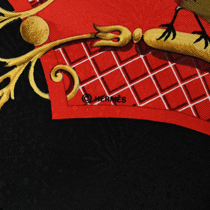 Hermes Jacquard Silk La Cle Des Champs Scarf 90 5 of 7